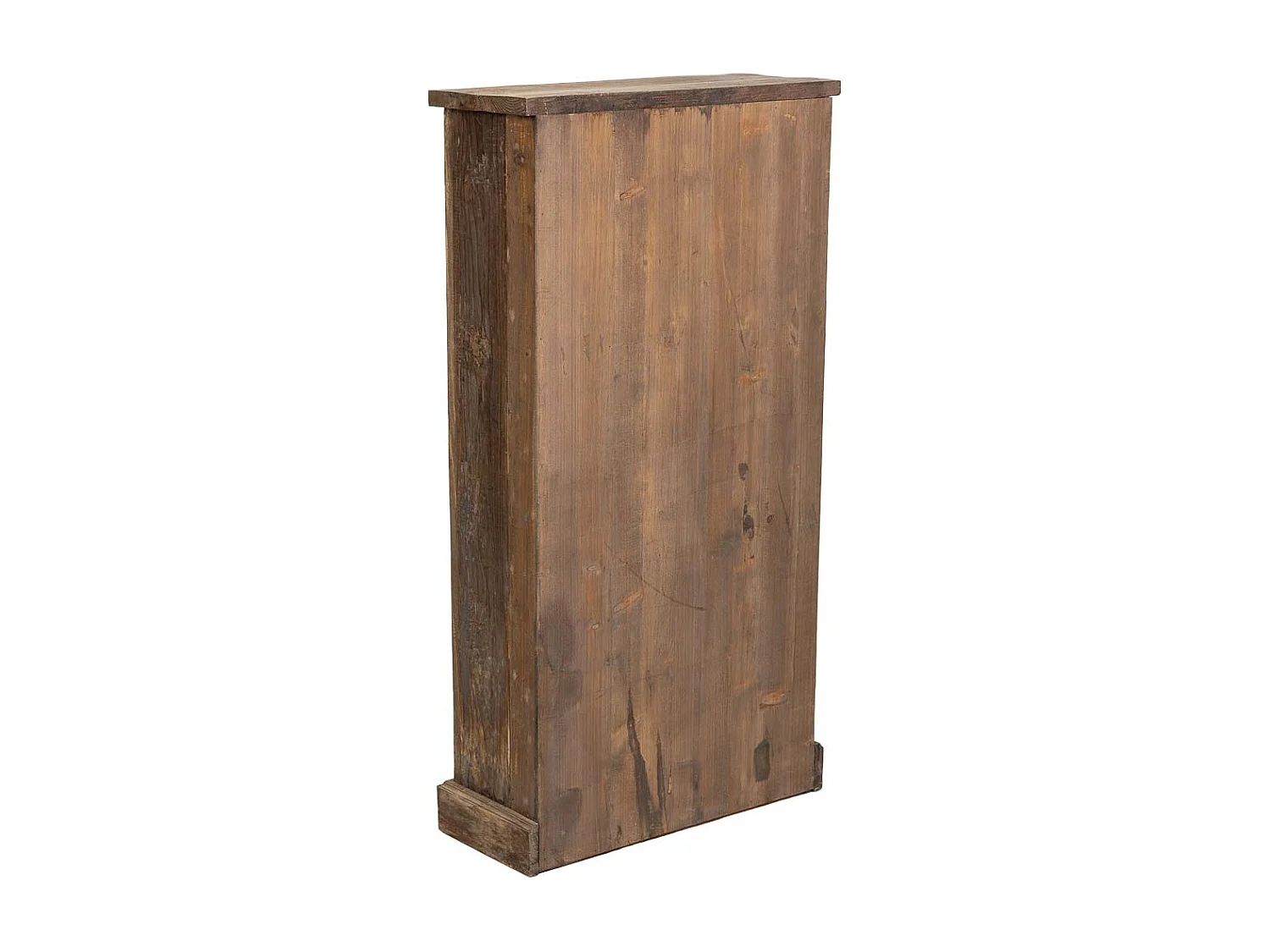 Armoire en bois marron à 3 portes, 50 x 20 x 95 cm (hauteur)