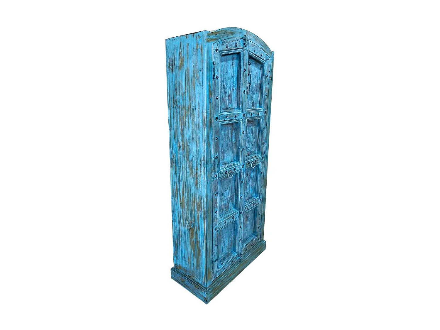 Armoire en bois faite à la main 90-100 x 37 x 170-195 cm (hauteur)