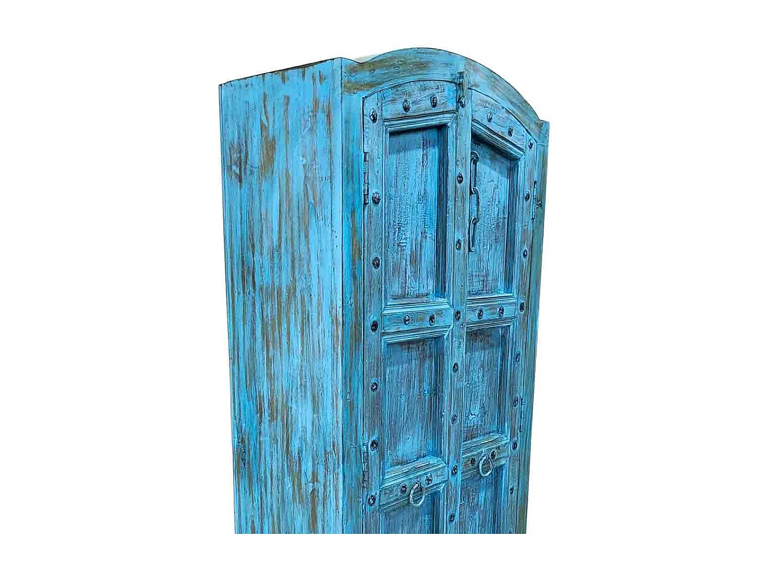 Armoire en bois faite à la main 90-100 x 37 x 170-195 cm (hauteur)