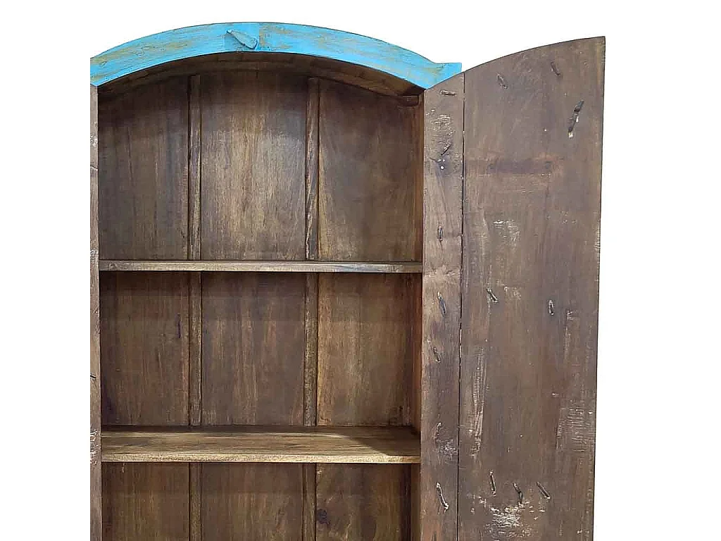 Armario de madera artesanal 90-100x37x170-195h cm