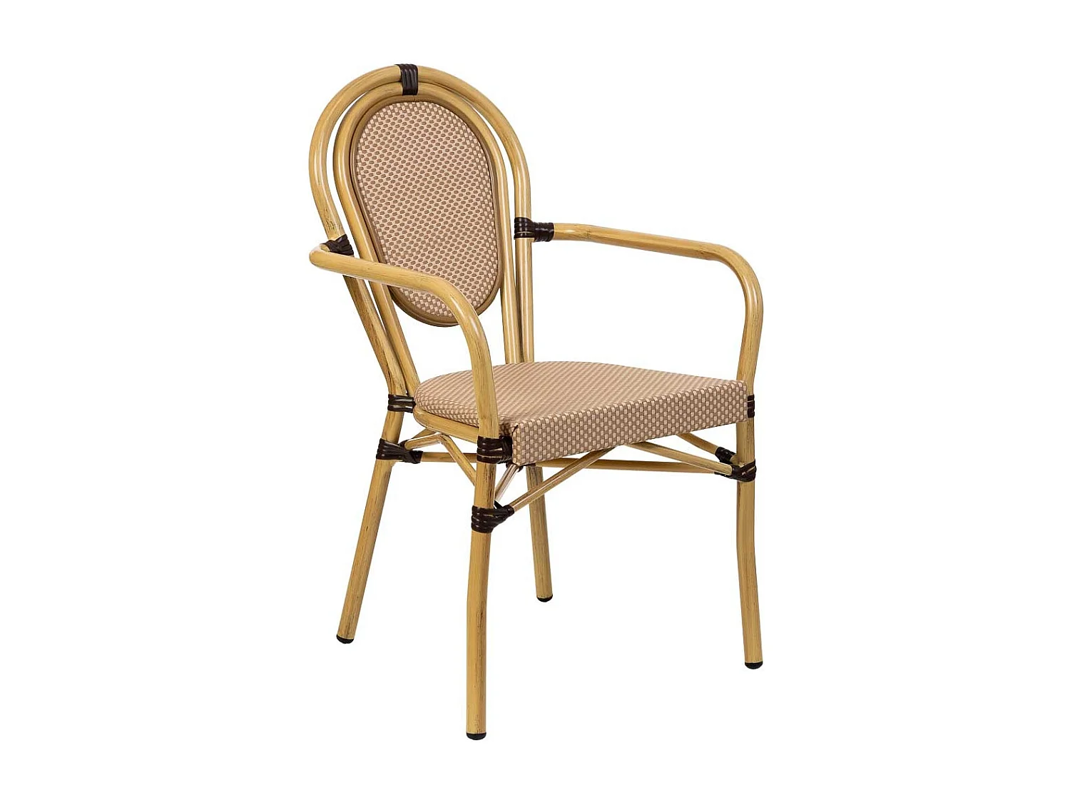 Tisch und 2 Stühle Set, Tisch: 70x70x72.Stühle(2): 55x58x88 Braun