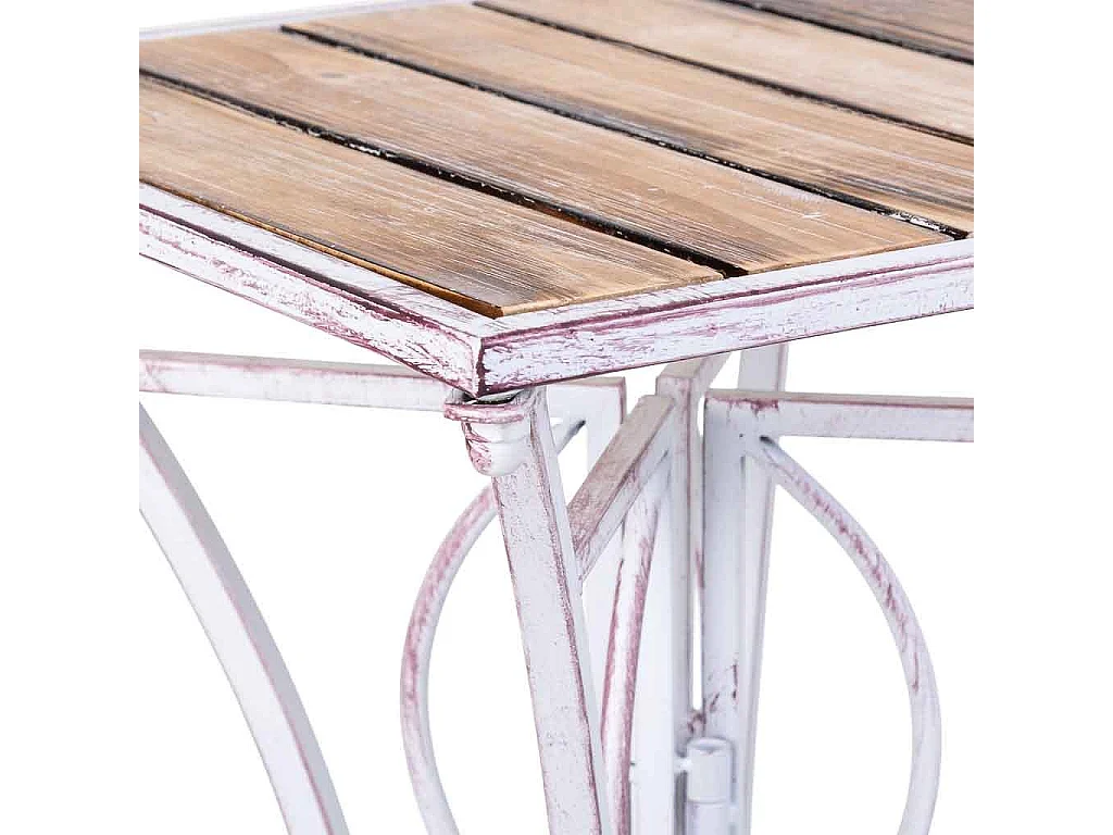 Mesa auxiliar gris 35x35x70