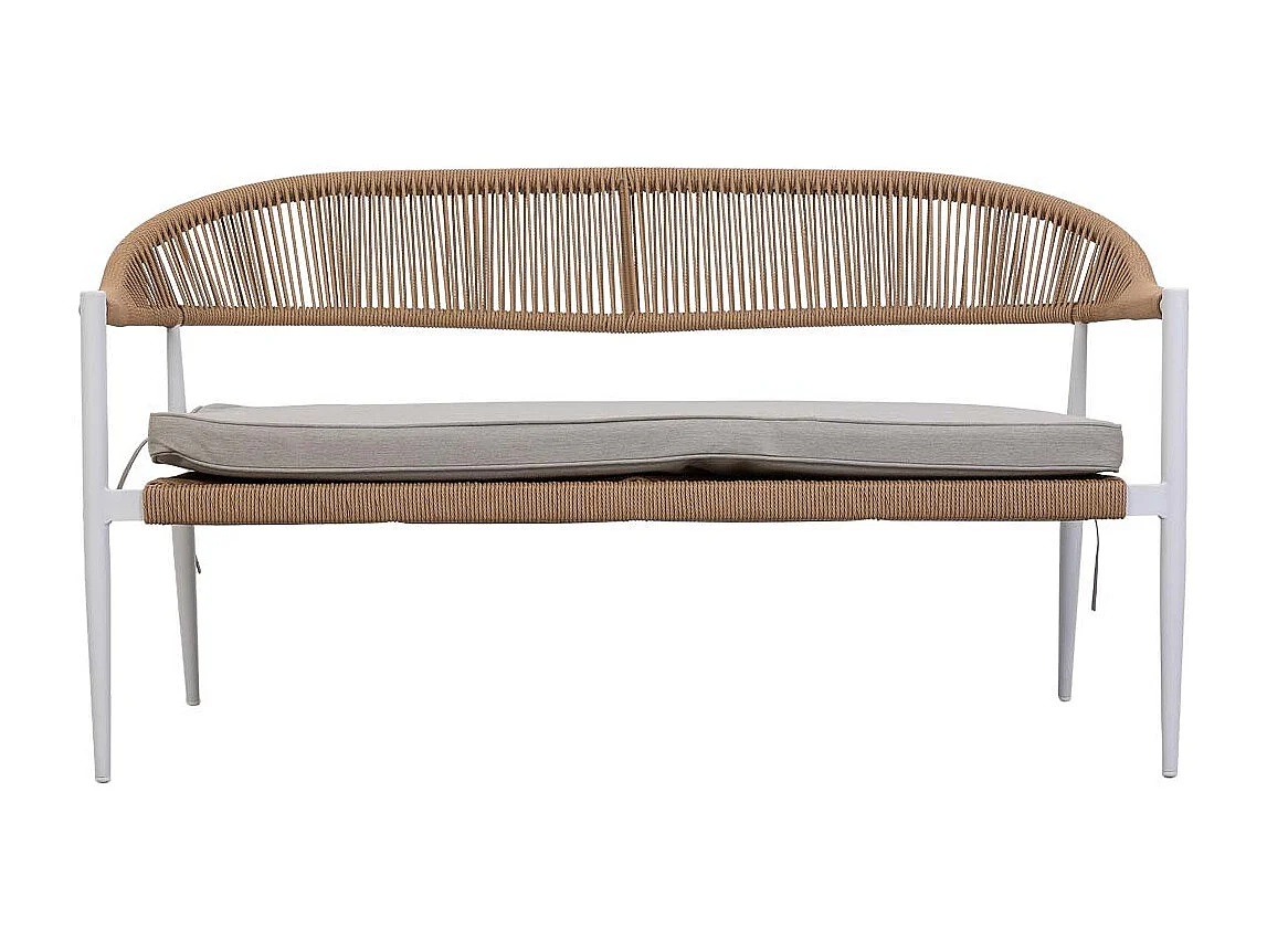 Tavolo, divano e 2 poltrone multicolore 100x55x45, 68x69x75, 138x69x75