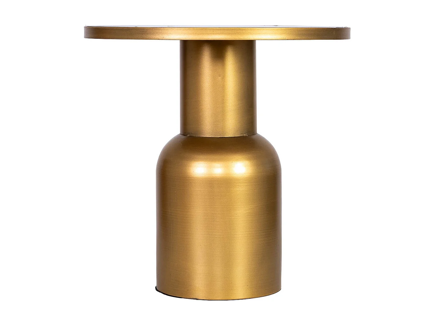 Mesa auxiliar de metal 46x46x45h cm