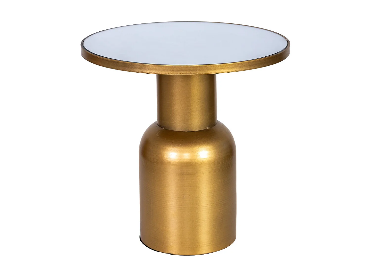 Beistelltisch aus Metall, 46x46x45H cm