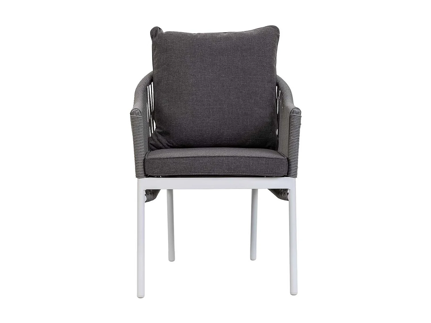 Sofa-Tisch-Set und 2 Sessel 90x50x40, 58x65x84, 117x65x84 Grau