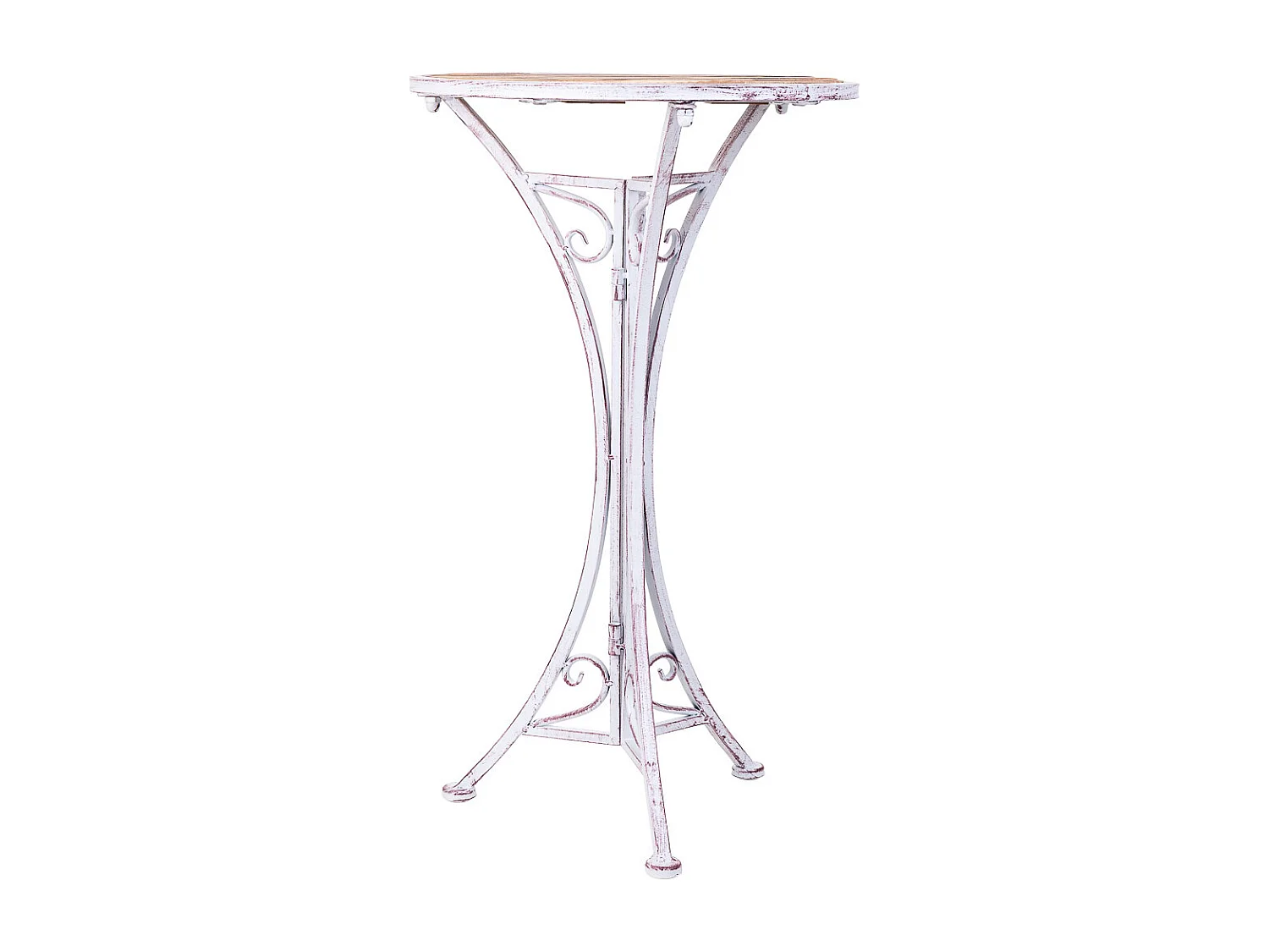 Table d'appoint gris 40x40x70