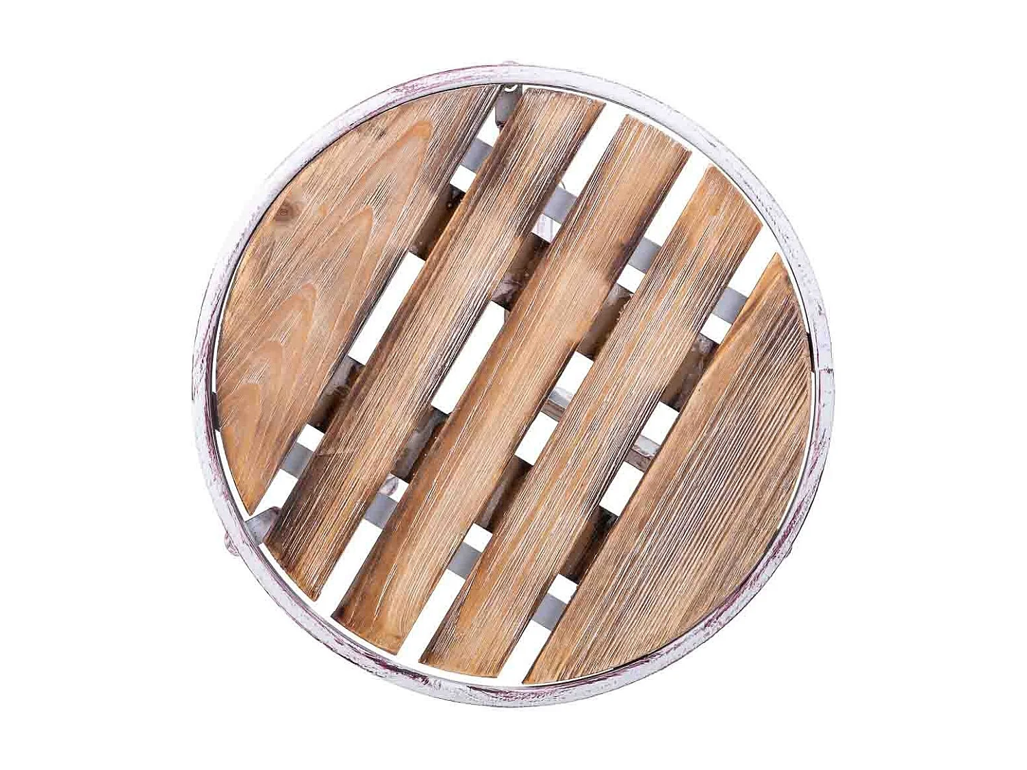 Table d'appoint gris 40x40x70