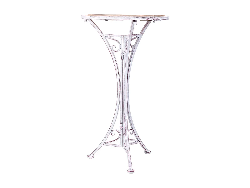 Table d'appoint gris 40x40x70