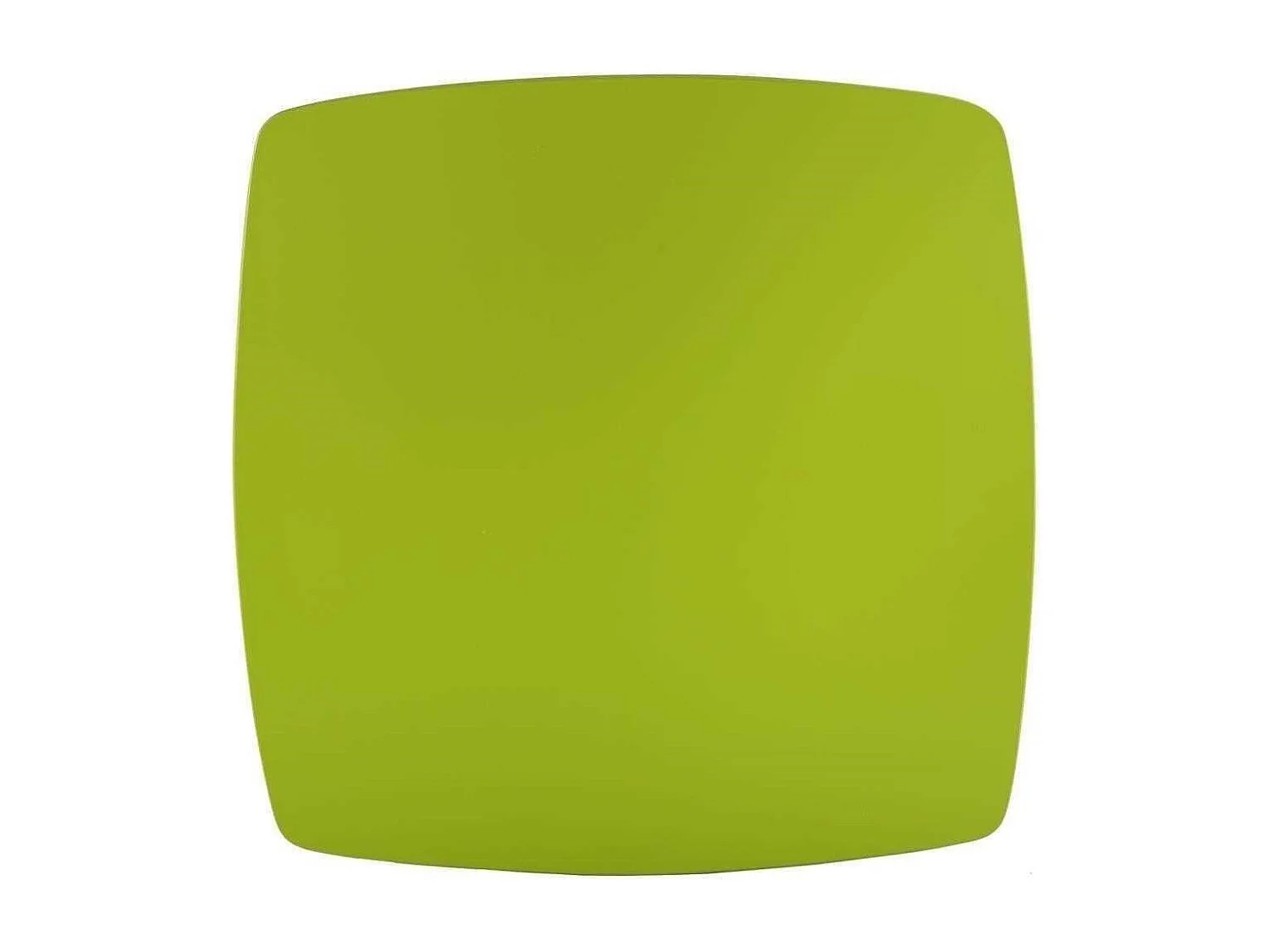 Set Tisch und 2 Hocker aus weißem/grünen Holz 96x48x42 h cm