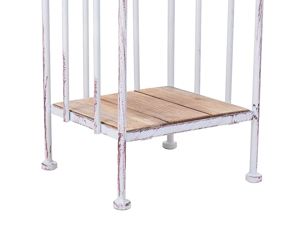 Étagère de présentation gris 21x22x125