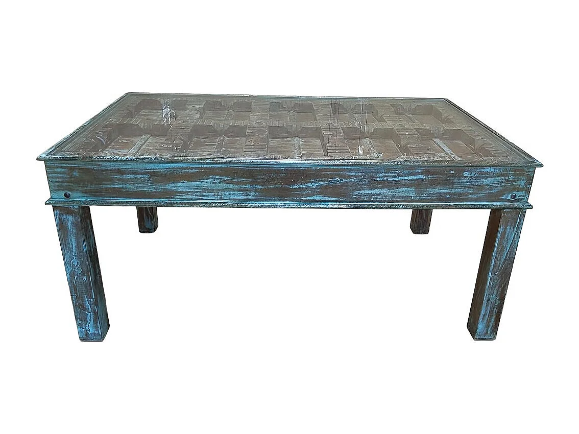 Table en bois faite à la main 170 x 107 x 76 cm (h)