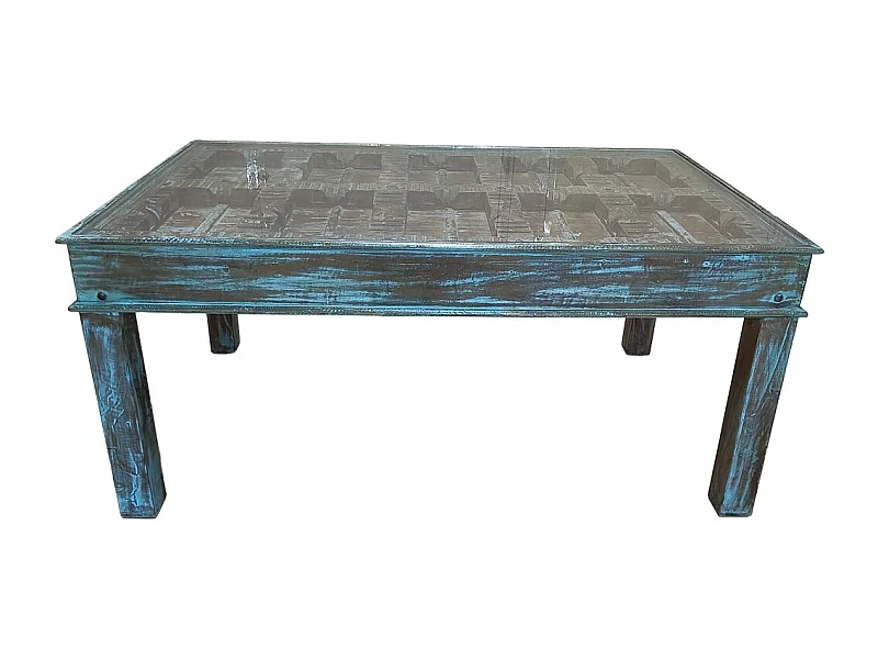 Table en bois faite à la main 170 x 107 x 76 cm (h)