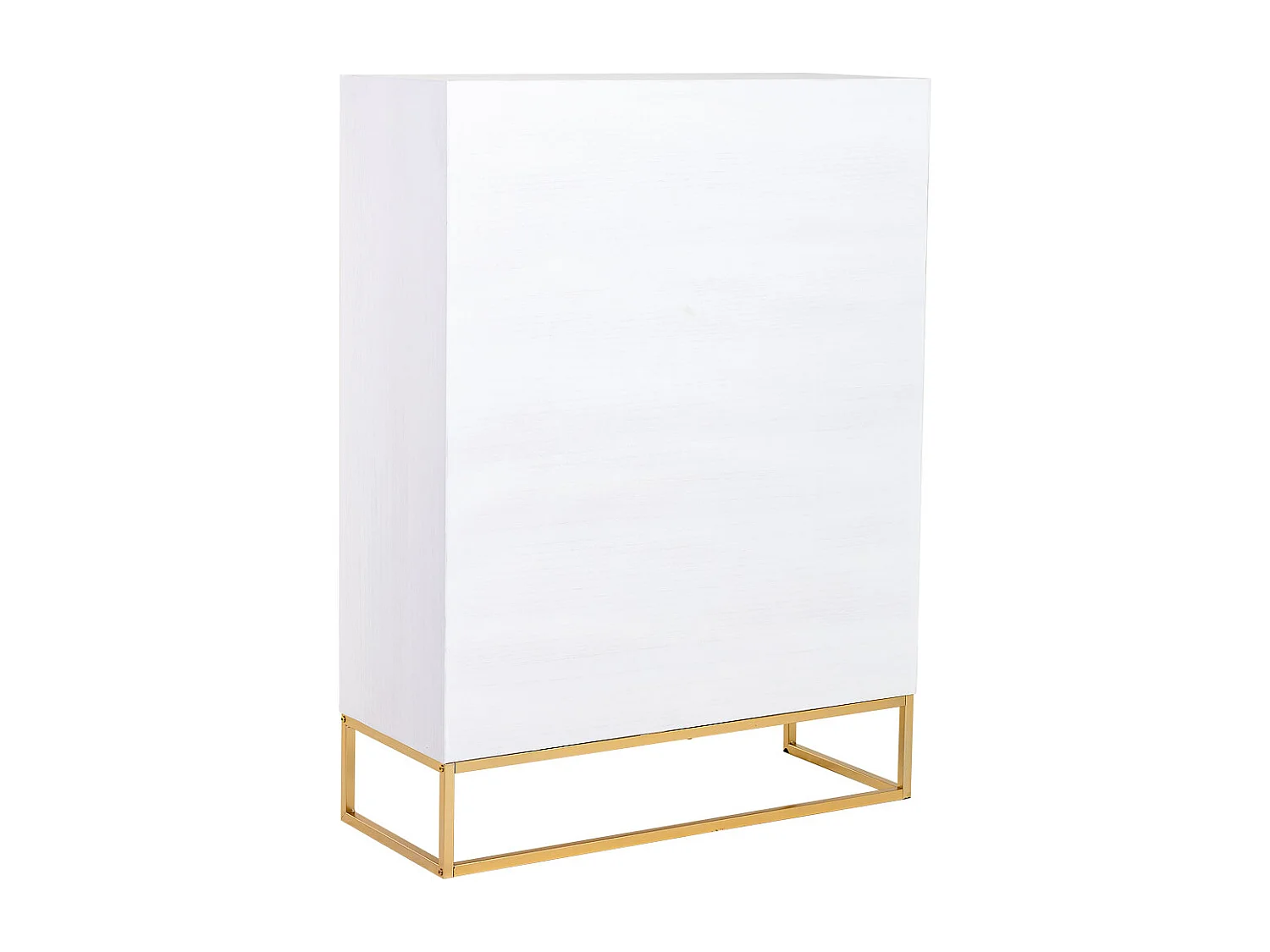 Vitrine mit 3 Türen und 3 Schubladen, Holz, 100x40x135h cm