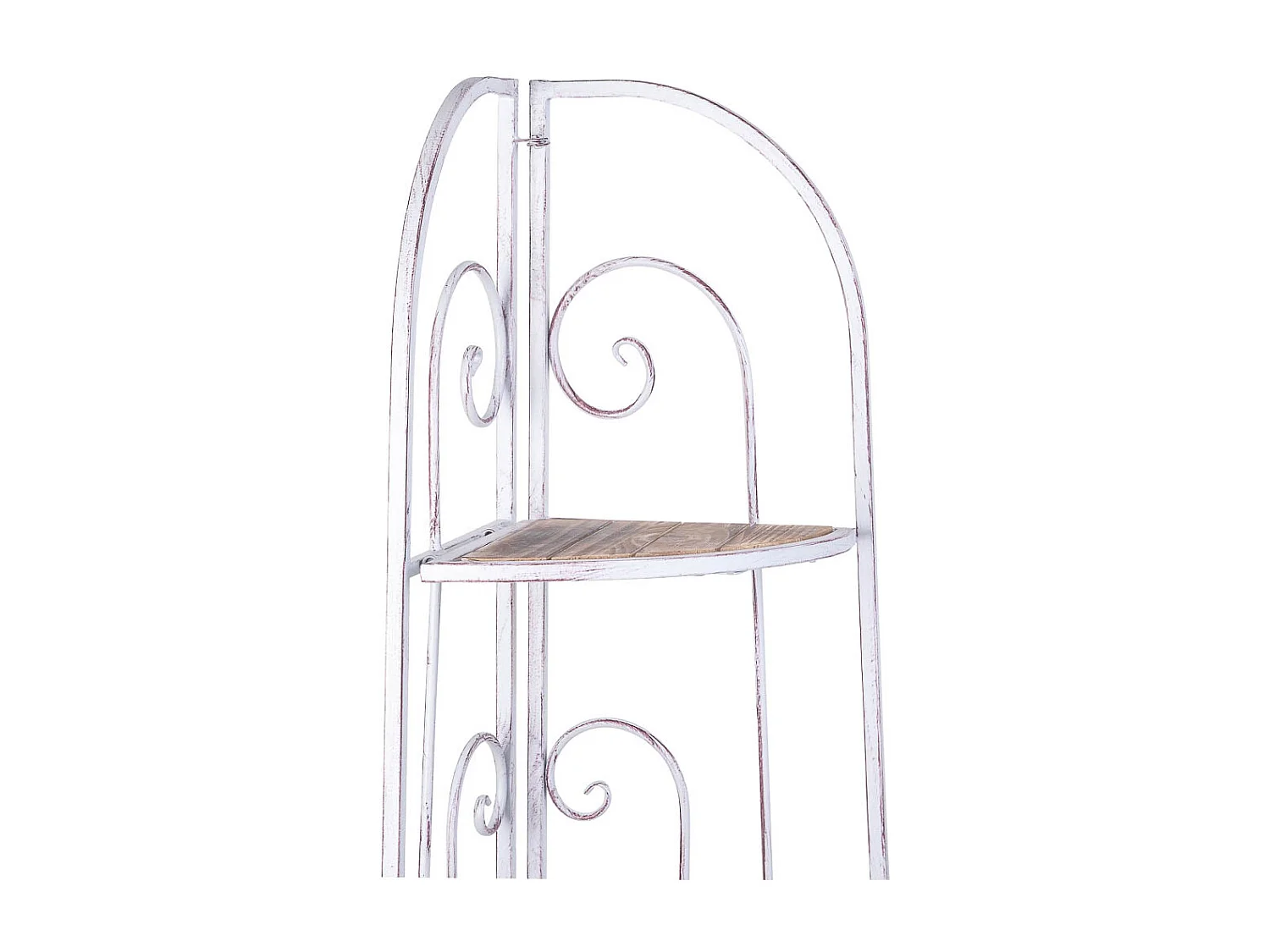 Étagère de présentation gris 37x37x131