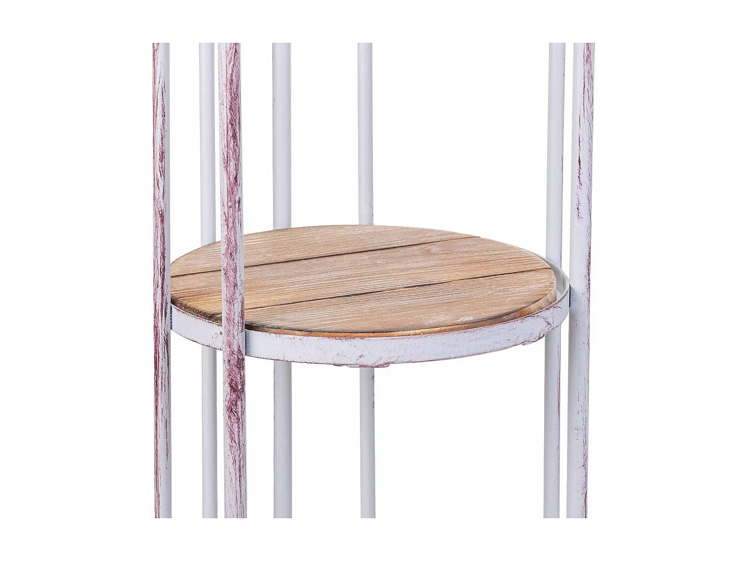 Étagère de présentation gris 22x22x124