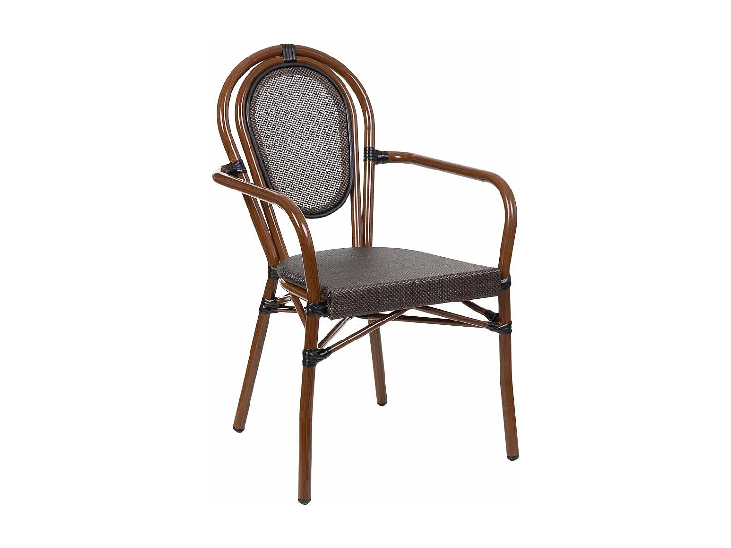 Tisch und 2 Stühle Set, Tisch: 70x70x72.Stühle(2): 55x58x88 Braun