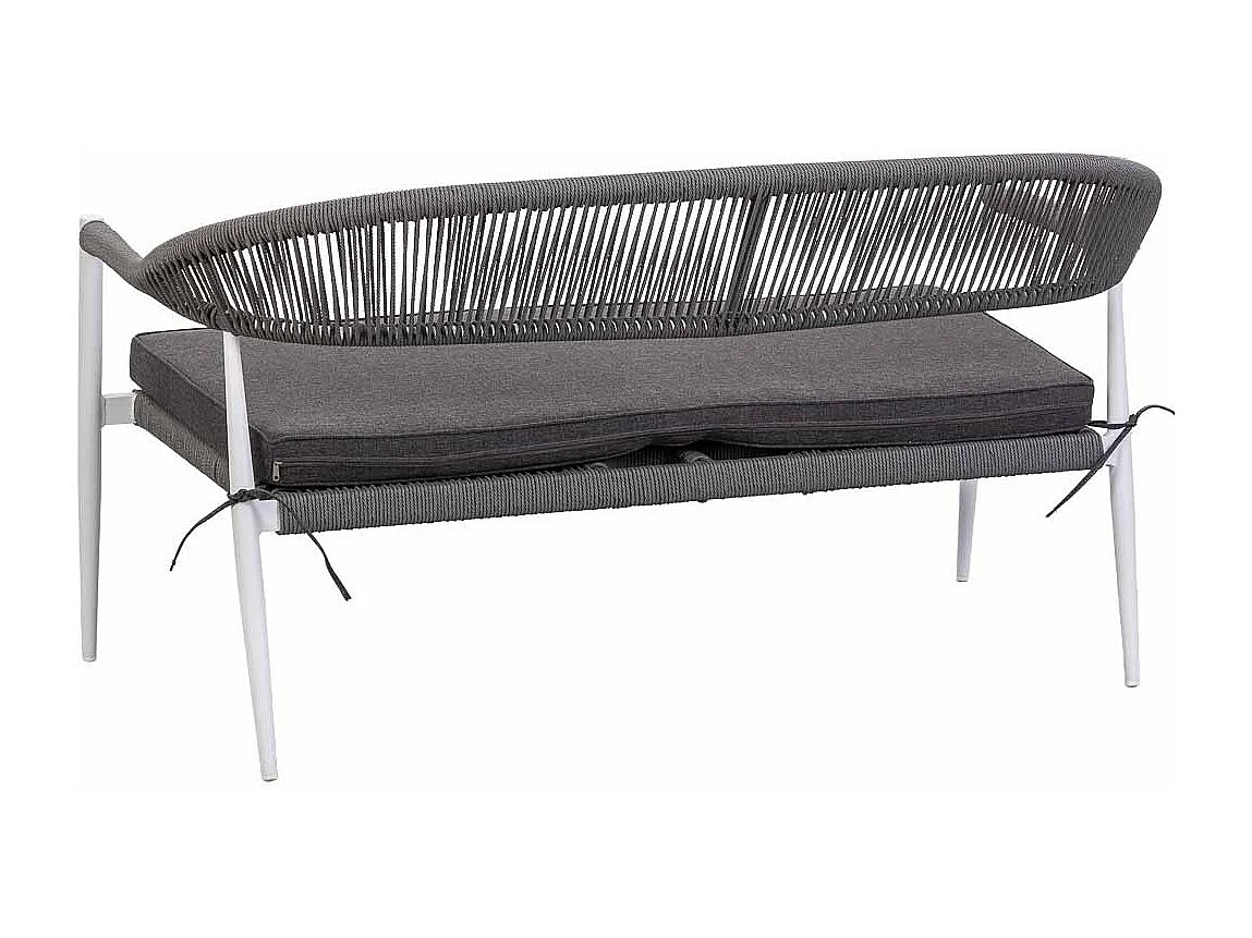 Tavolo, divano e 2 poltrone multicolore 100x55x45, 68x69x75, 138x69x75