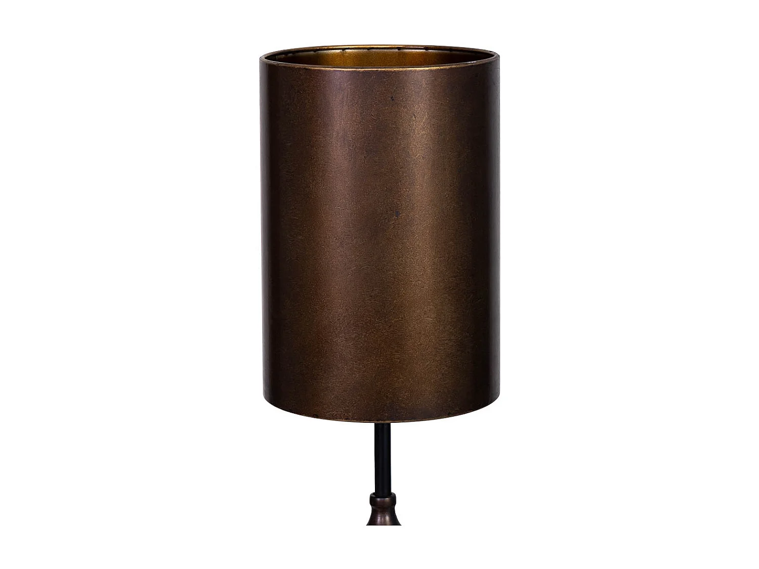 Lampadaire en métal 18x18x60,5/80h cm