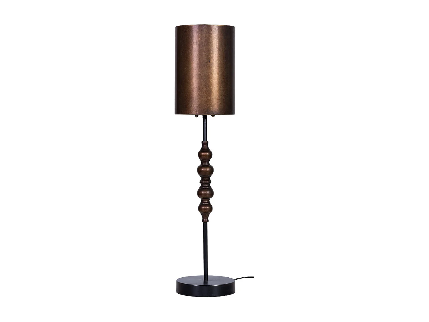 Lampadaire en métal 18x18x60,5/80h cm
