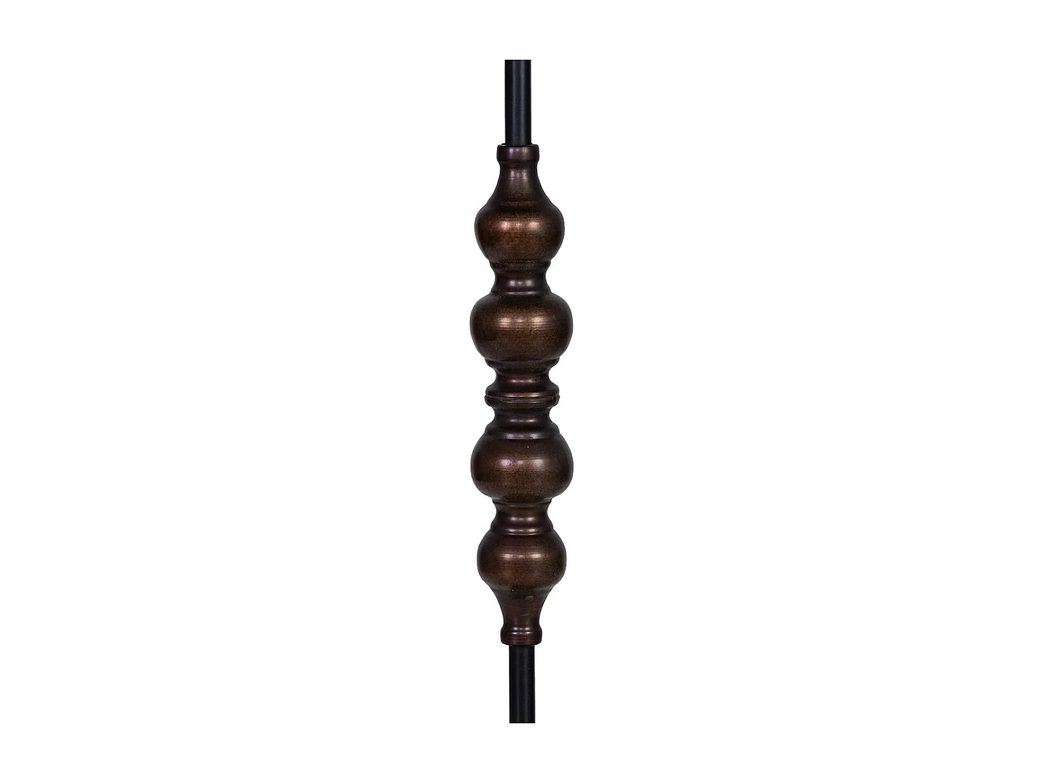 Lampadaire en métal 18x18x60,5/80h cm