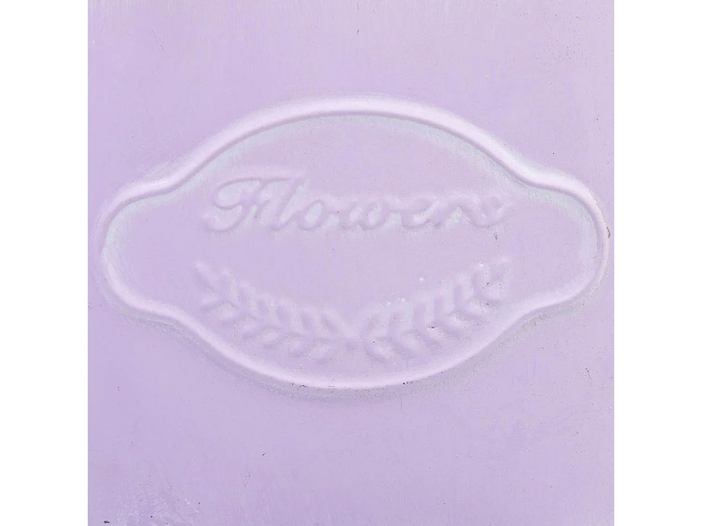 Rosa Metallgießkanne 20,5x8,5x105/11h cm