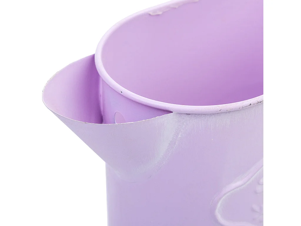 Rosa Metallgießkanne 20,5x8,5x105/11h cm