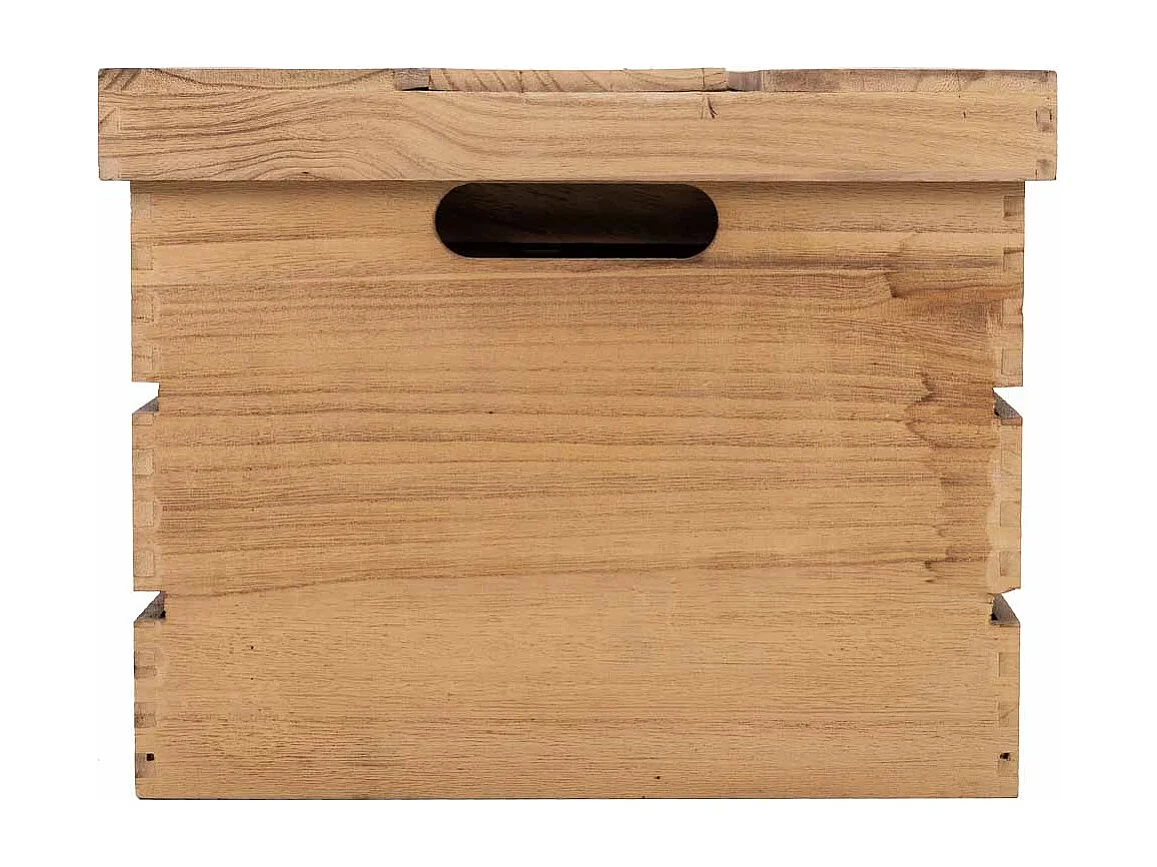 Coffrets en bois imprimés lot de 3 pièces