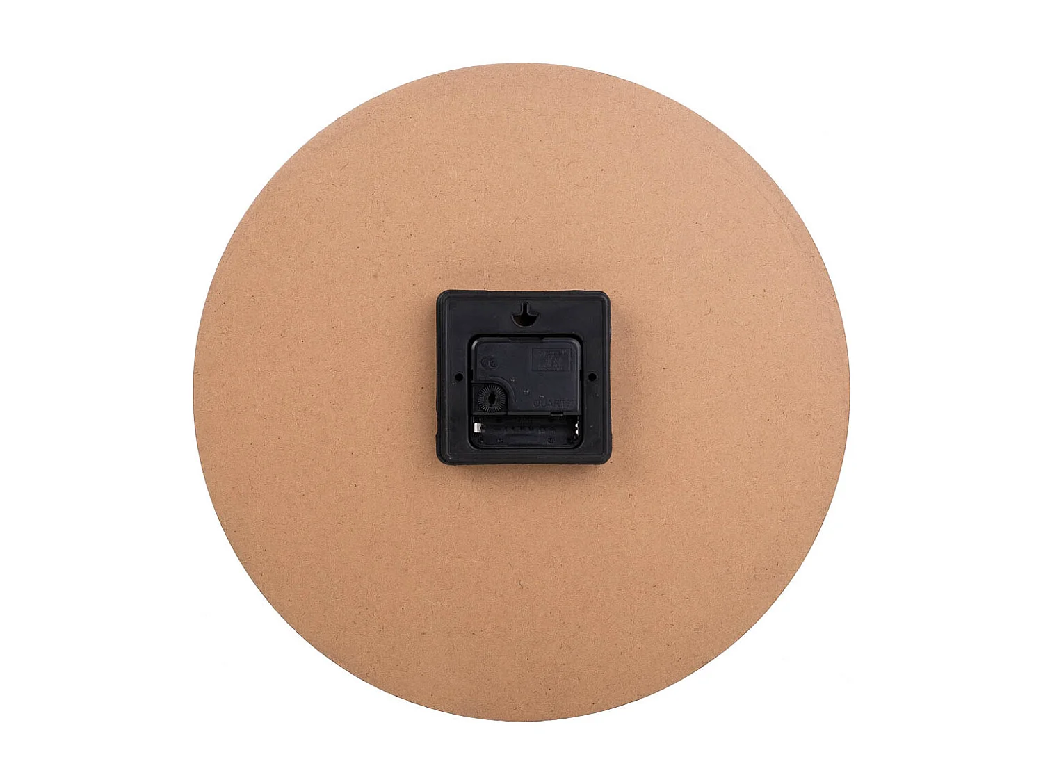 Reloj de pared de madera blanco 34x34x2cm