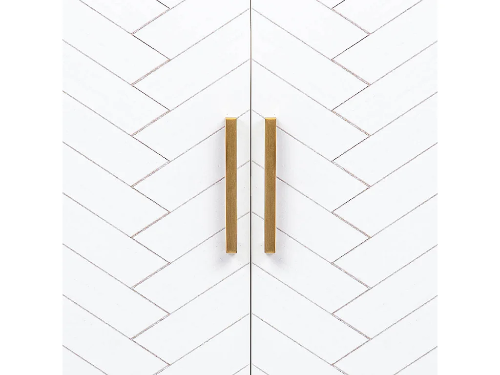 Credenza 2 ante legno e metallo 100x40x100h cm