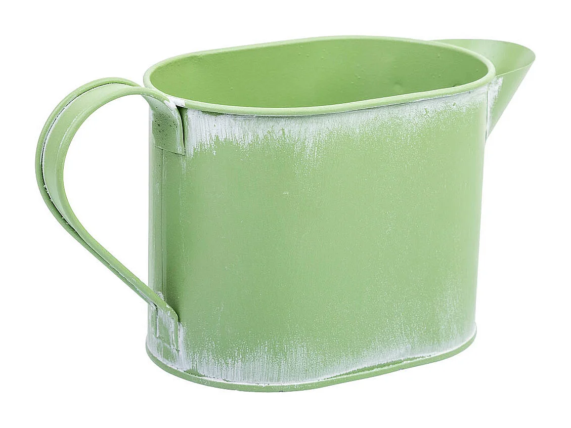 Arrosoir en métal vert 20,5x8,5x105/11h cm