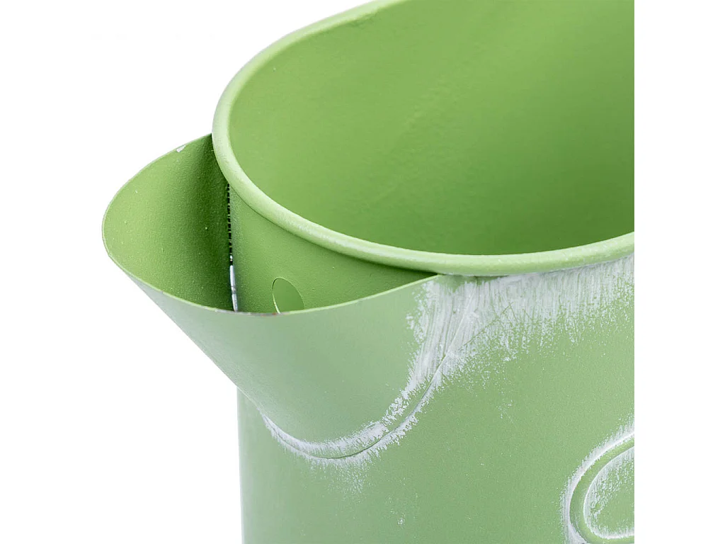 Arrosoir en métal vert 20,5x8,5x105/11h cm