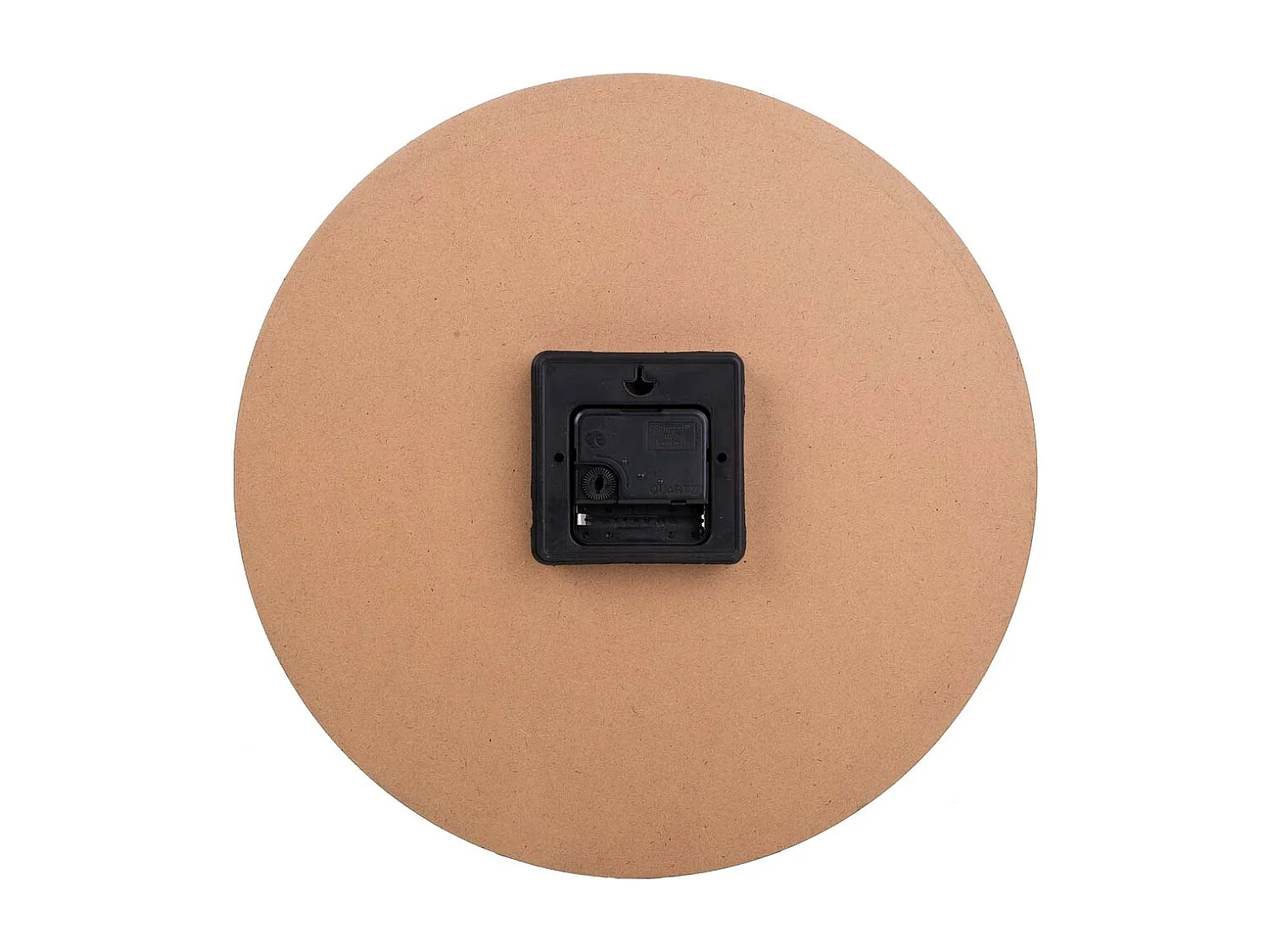 Weiße Holzuhr 60x60x2cm