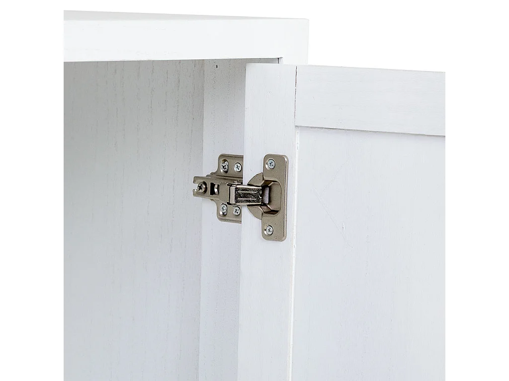 Sideboard aus Holz und Metall 80x39,5x89h cm