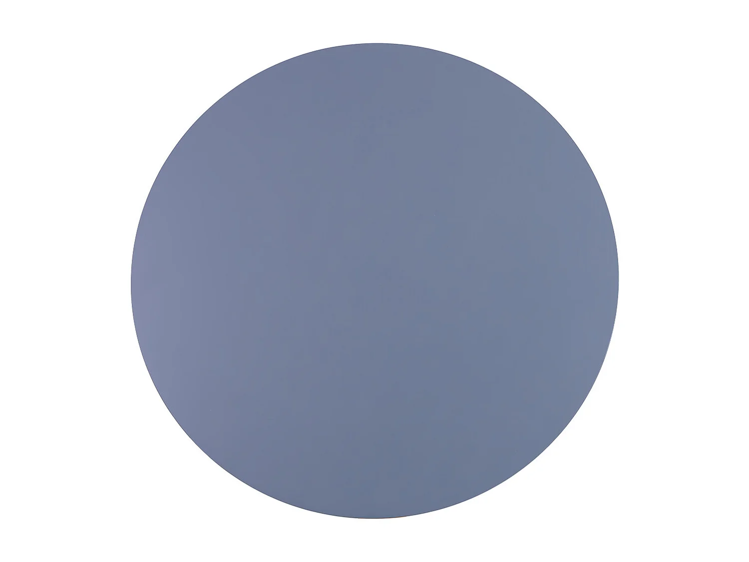 Beistelltisch aus Holz mit 3 Beinen, Schwarz 50x50x46h cm