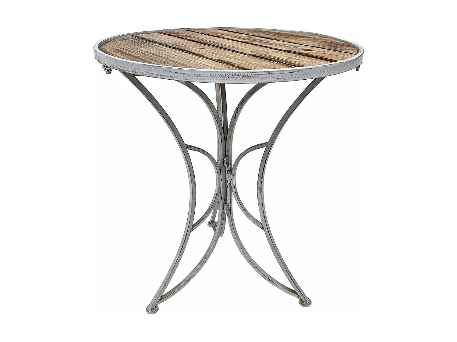 Table gris 60x60x70h cm