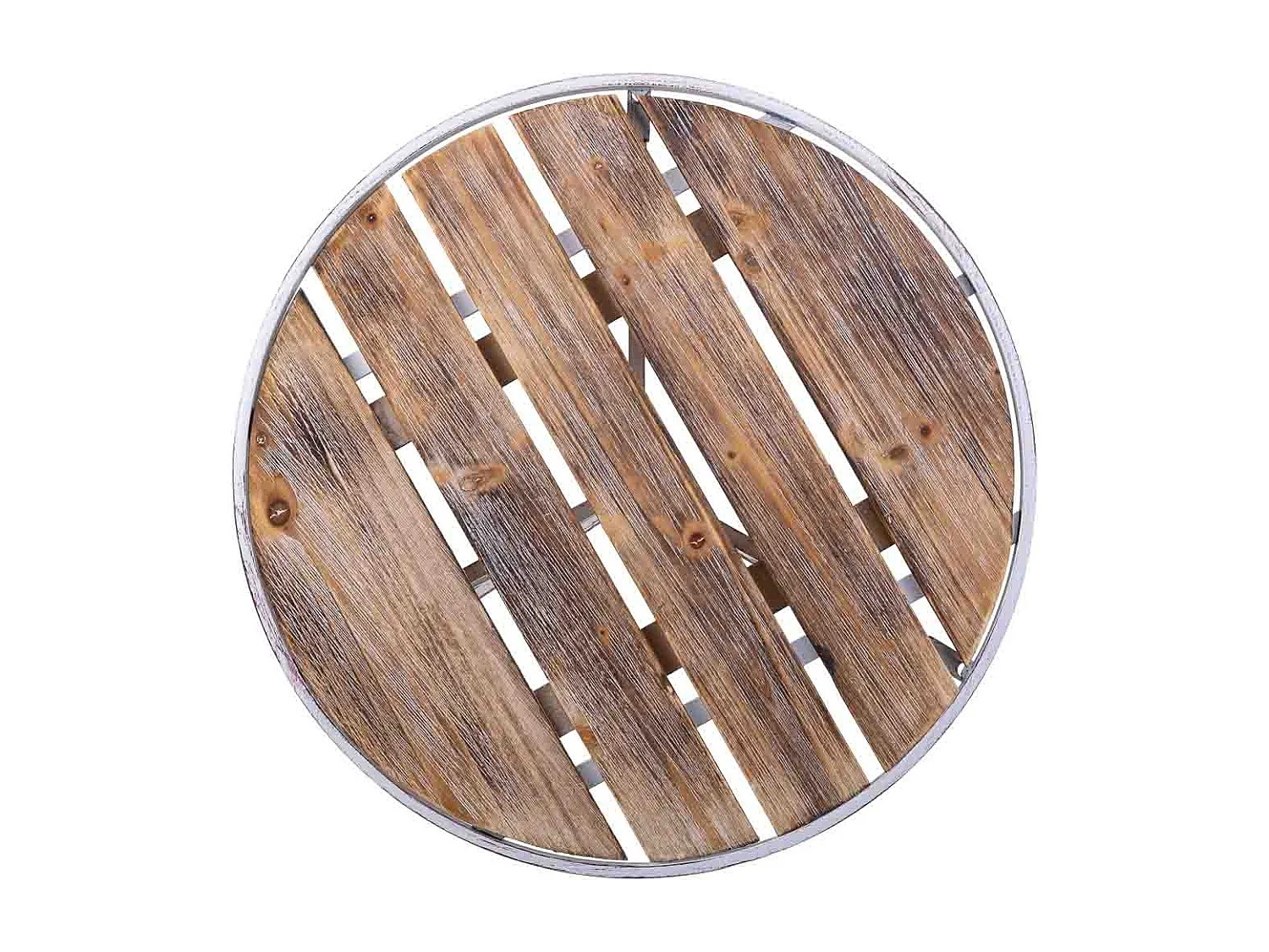 Table gris 60x60x70h cm