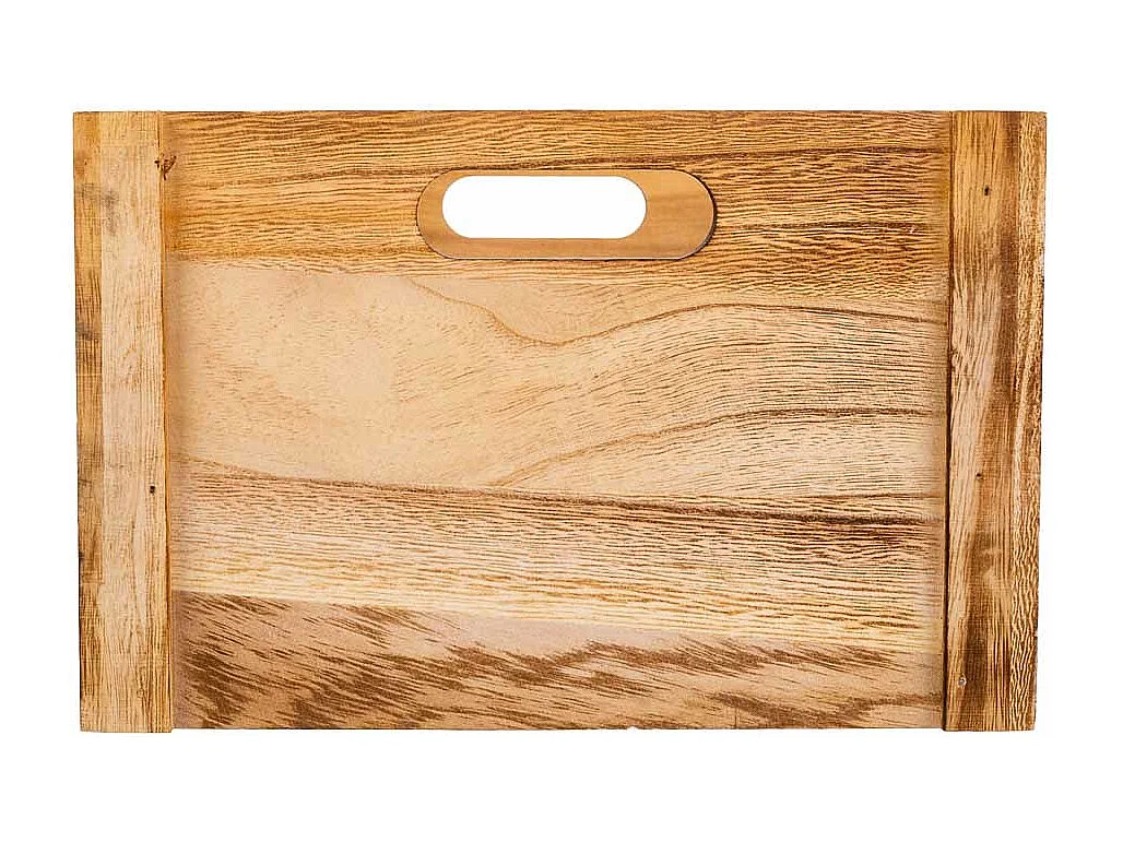 Lot de 2 tiroirs en bois 36x26x18 -31x21x16h cm