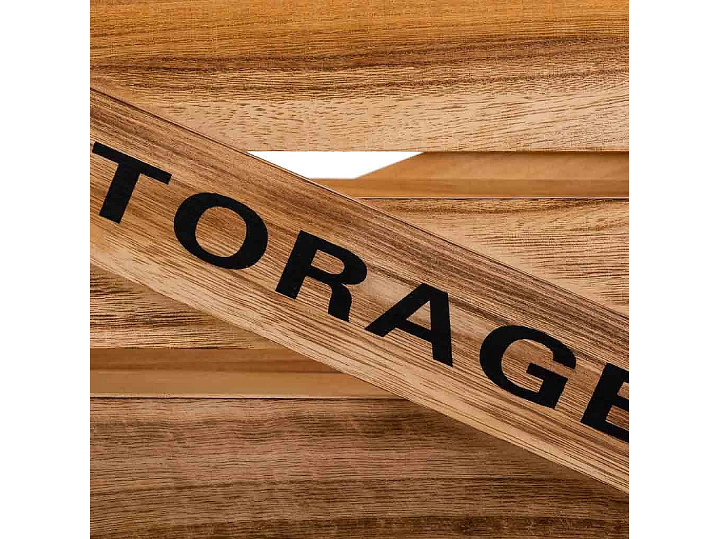 Lot de 2 tiroirs en bois 36x26x18 -31x21x16h cm