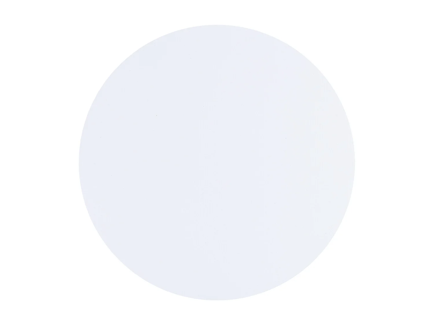 Beistelltisch aus Holz mit 3 Beinen, Weiß 50x50x46h cm