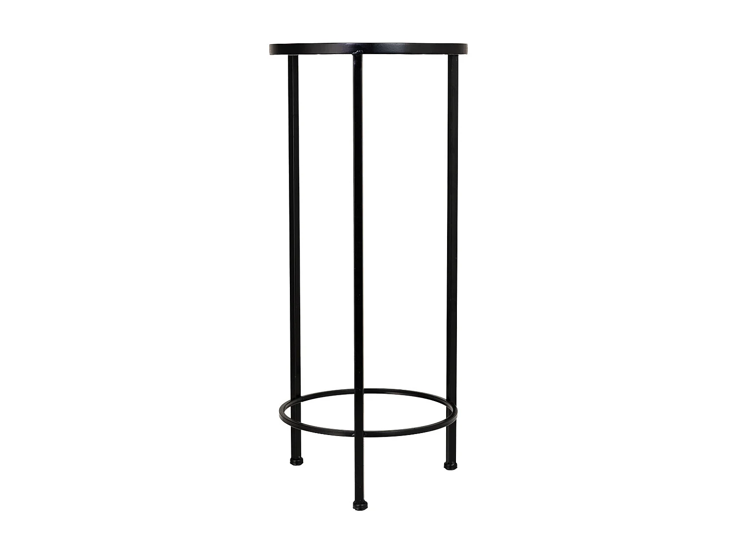 3-teiliges Mosaik- und Schmiedeeisen-Halterungsset Blau D30x68h-D25x57