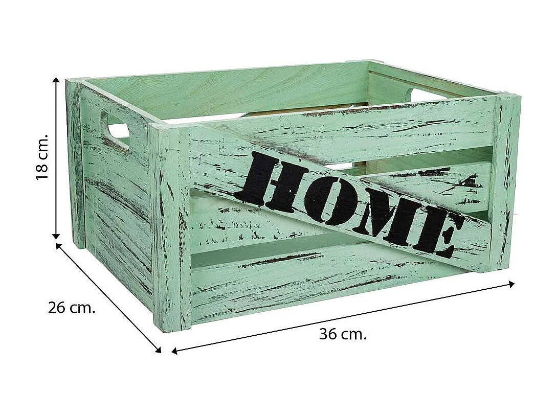 Lot de 2 tiroirs en bois 36x26x18