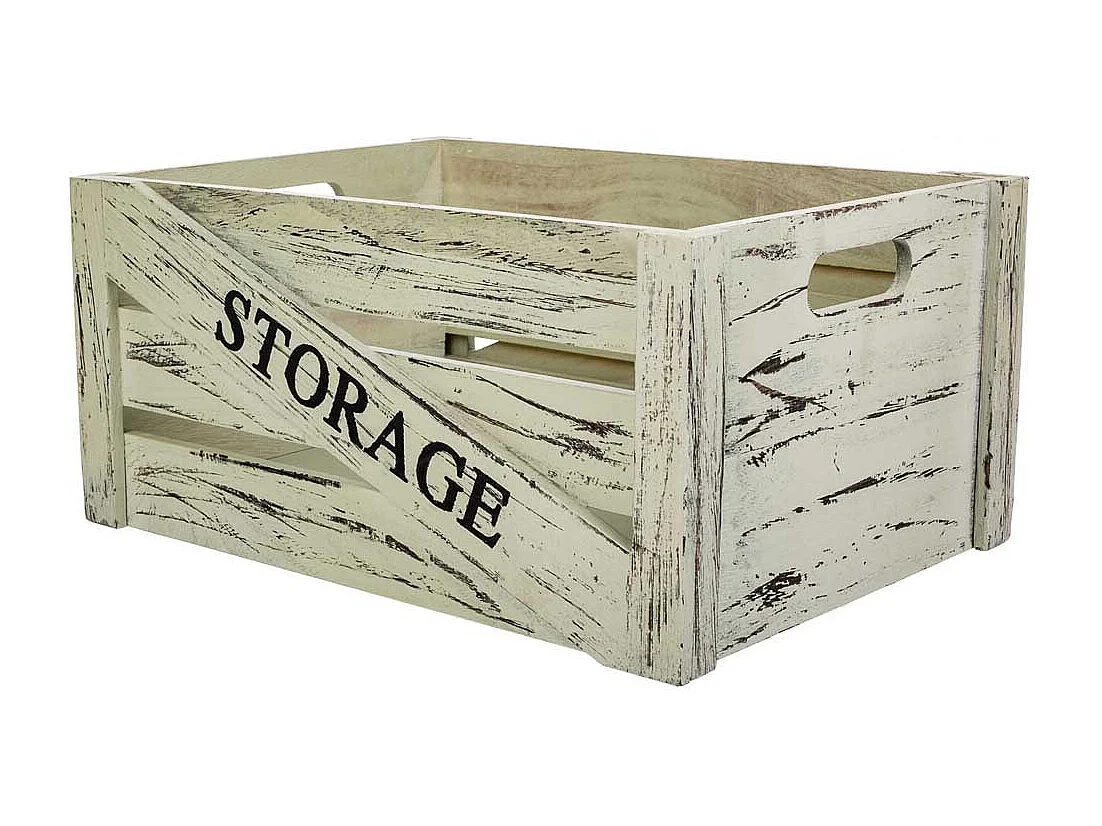 Holzschubladen 2er Set 36x28x15h cm