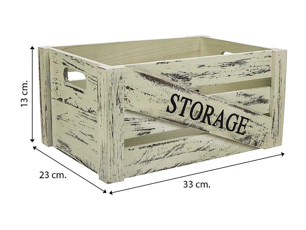 Lot de 2 tiroirs en bois 36x28x15h cm