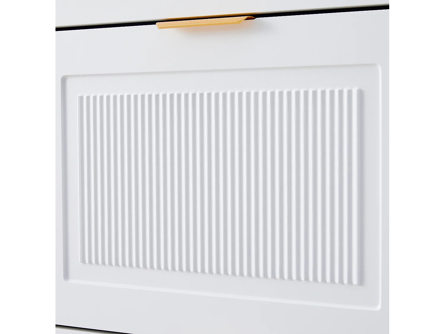 Meuble à chaussures avec 3 portes - Blanc 60 x 24 x 114 cm