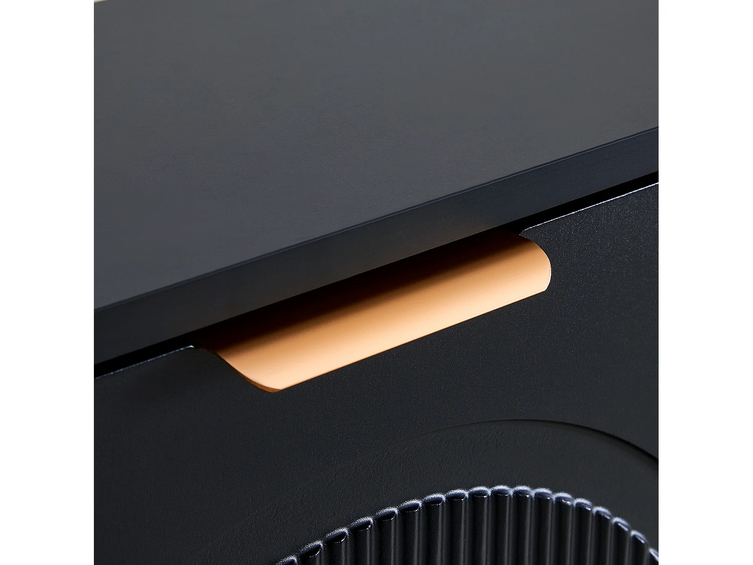 Meuble à chaussures avec 3 portes - Noir 60 x 24 x 114 cm