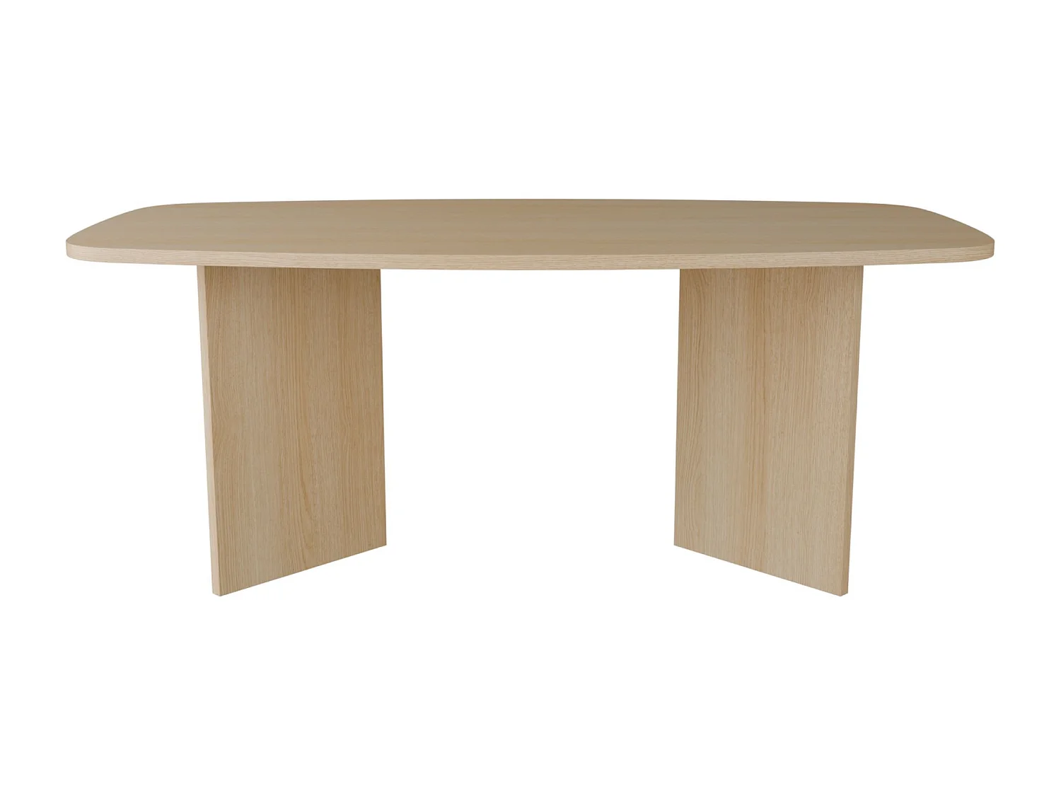 Esstisch 190 x 100 cm – Eiche-Lindberg-Optik – PIANO