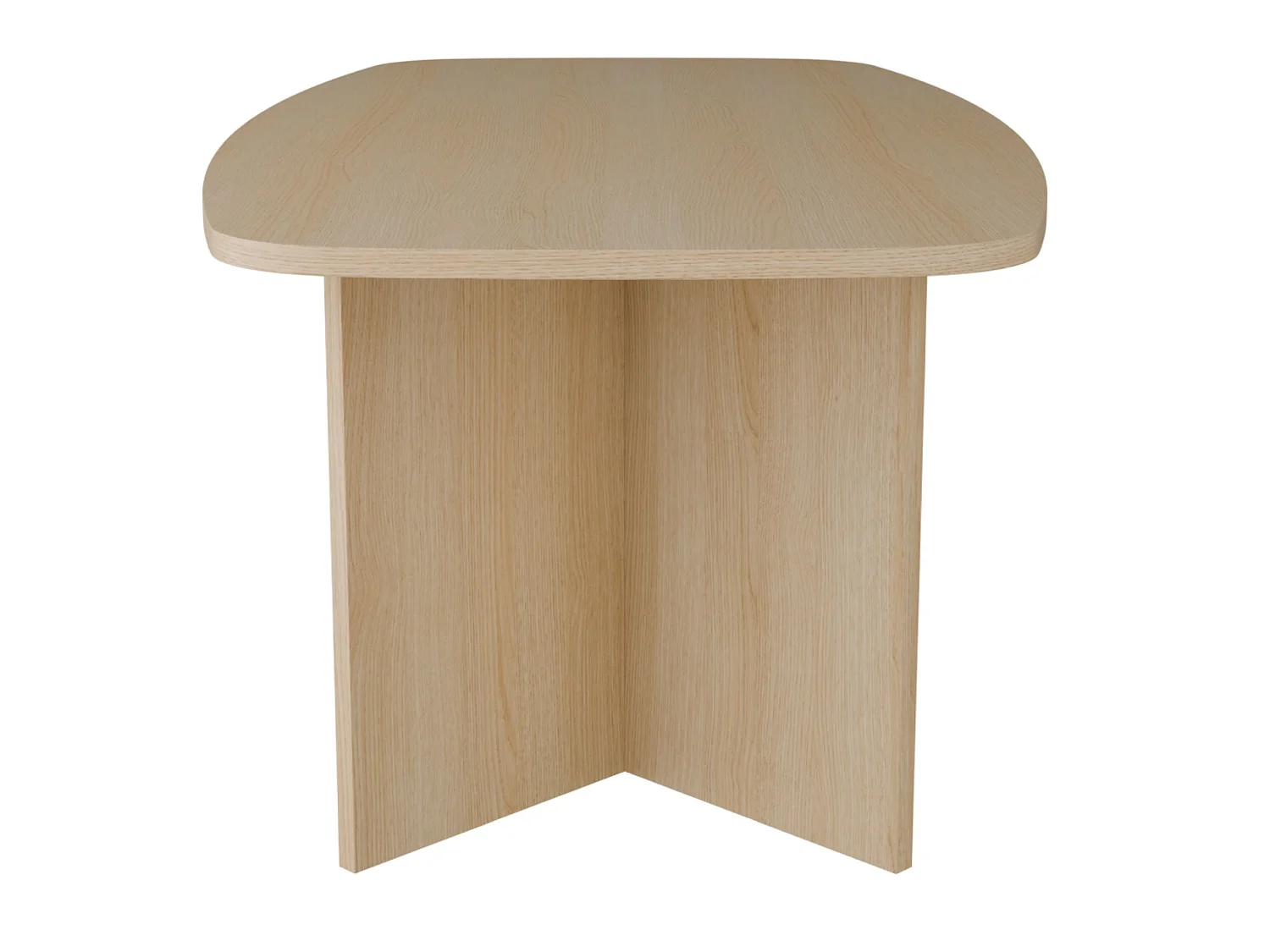 Table à manger rectangulaire – aspect chêne Lindberg – 190x100 cm – PIANO