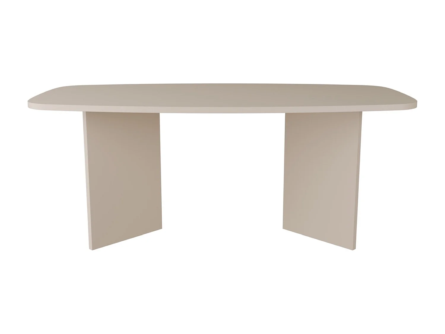 Esstisch 190 x 100 cm – Kaschmirgrau – PIANO