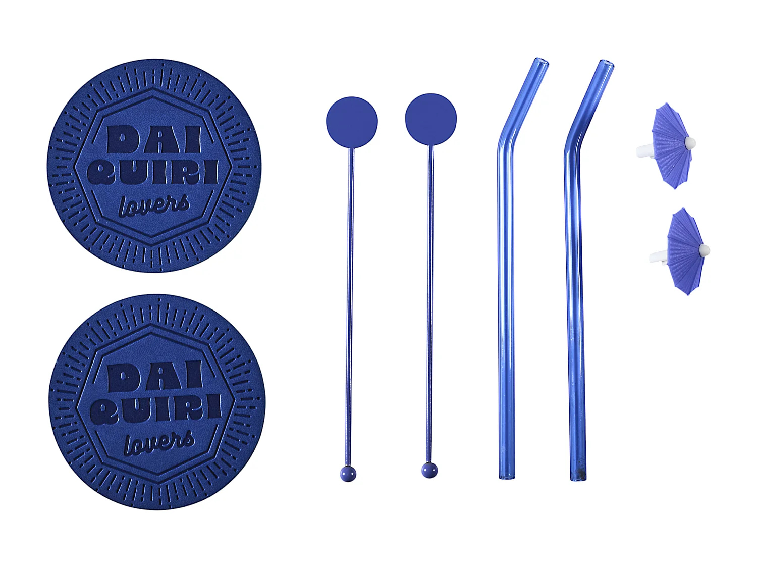 Coffret Cocktail 10pcs Daiquiri Bleu